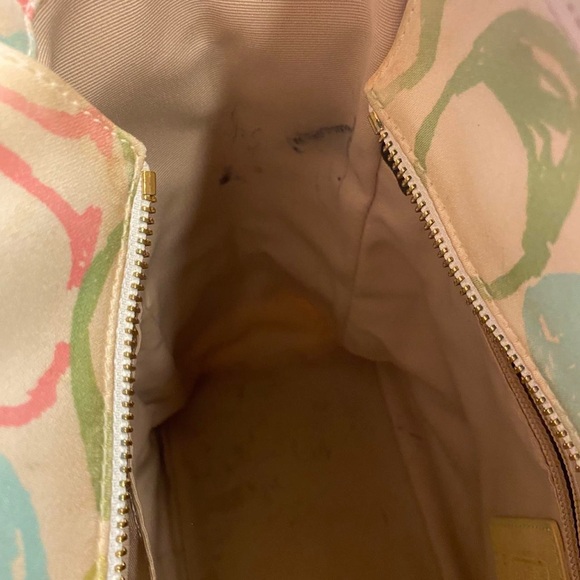 Vintage Coach Hampton Watercolor Scribble Bag - Picture 7 of 8